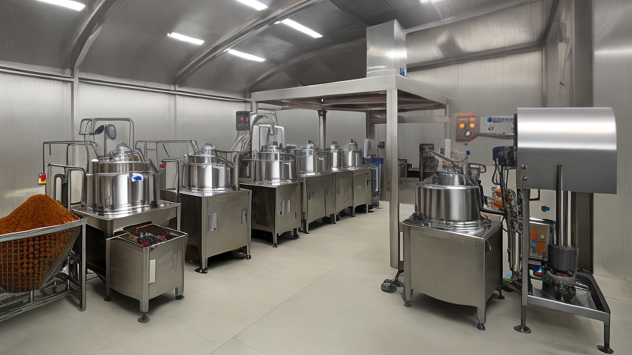 Masala Mixing Machines For Food Processing