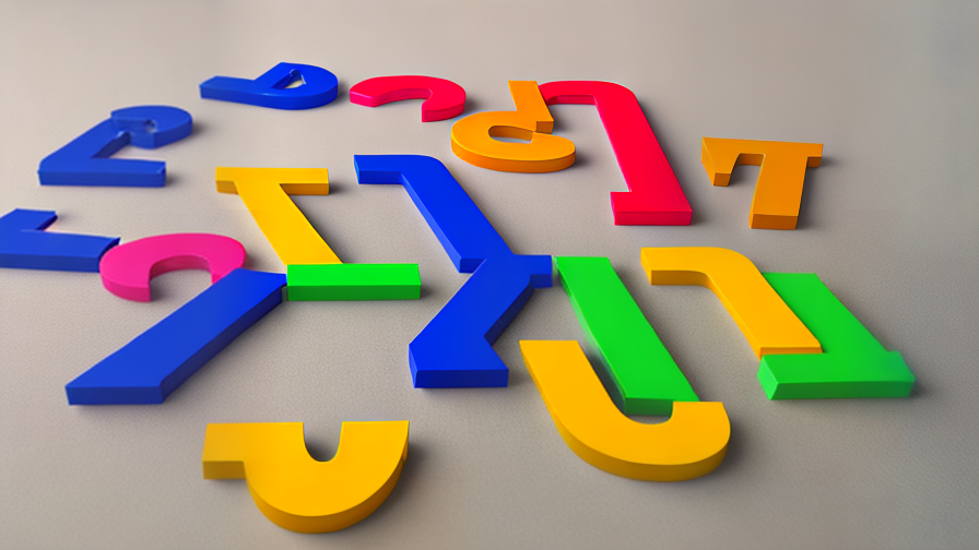 painted acrylic letters