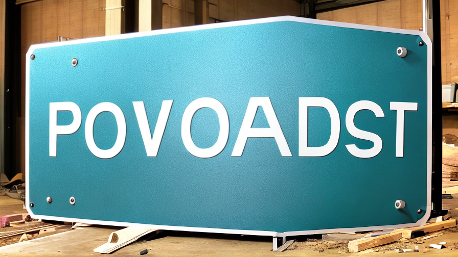 powder coated metal signs