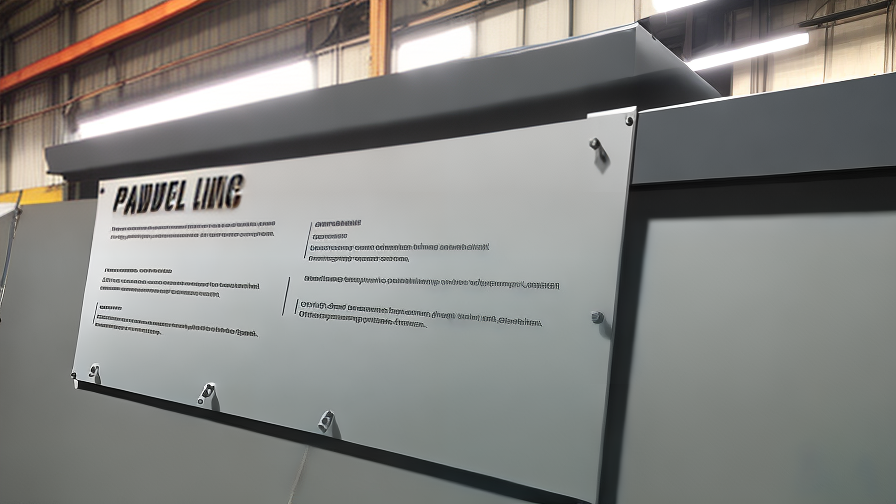 powder coated metal signs