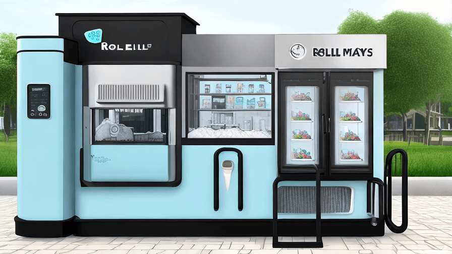 Roller Ice Cream Machine