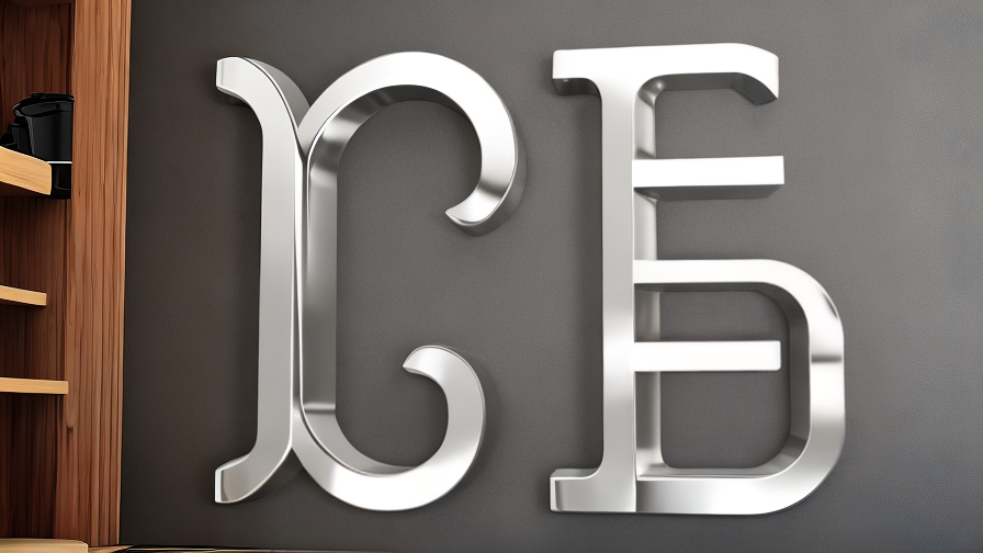 stainless steel letter signage