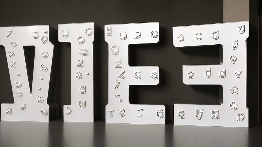 stainless steel letters