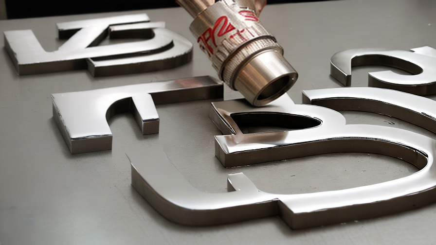 stainless steel letters