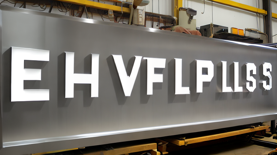 stainless steel sign letters