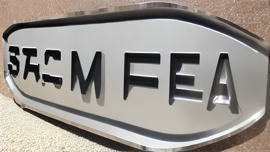 stainless steel sign letters