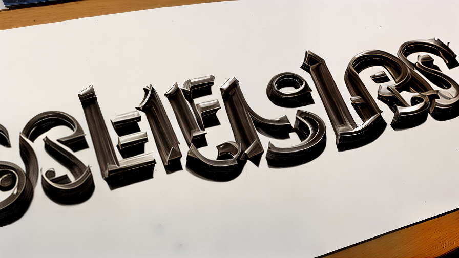 steel lettering
