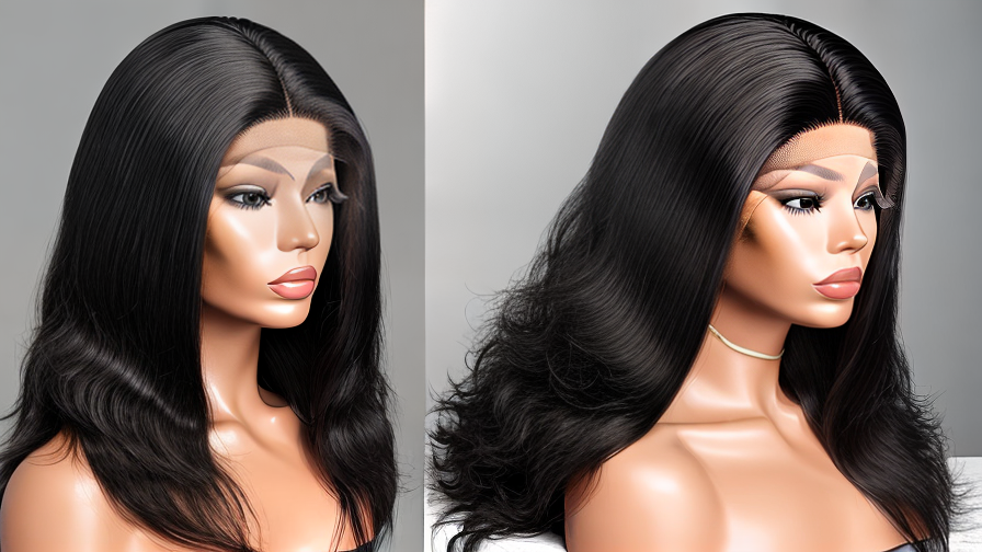 styled lace front wigs