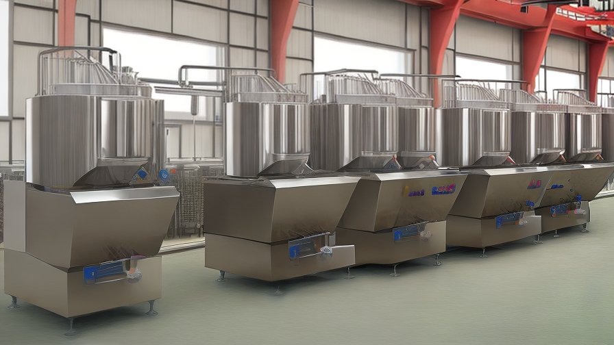 Tumbler Mixers For Food Processing