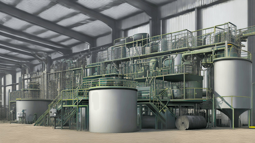 Tyre Pyrolysis Plant