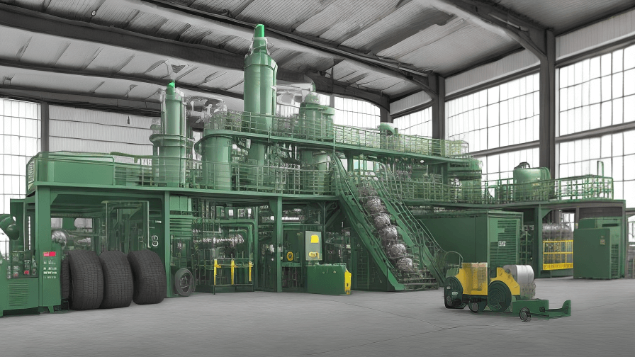 Tyre Pyrolysis Plant