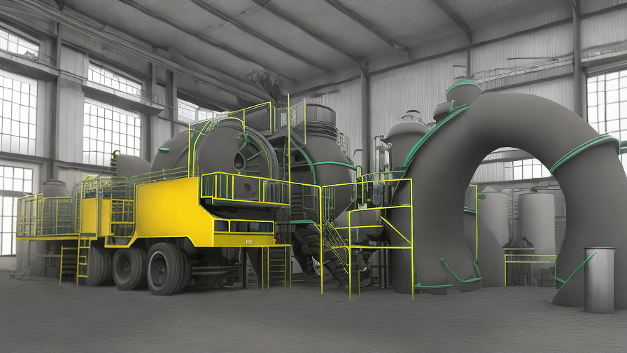 Tyre Pyrolysis Plant