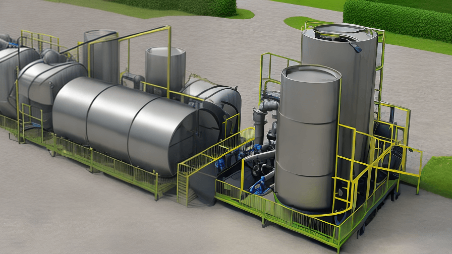 Tyre Pyrolysis Plant
