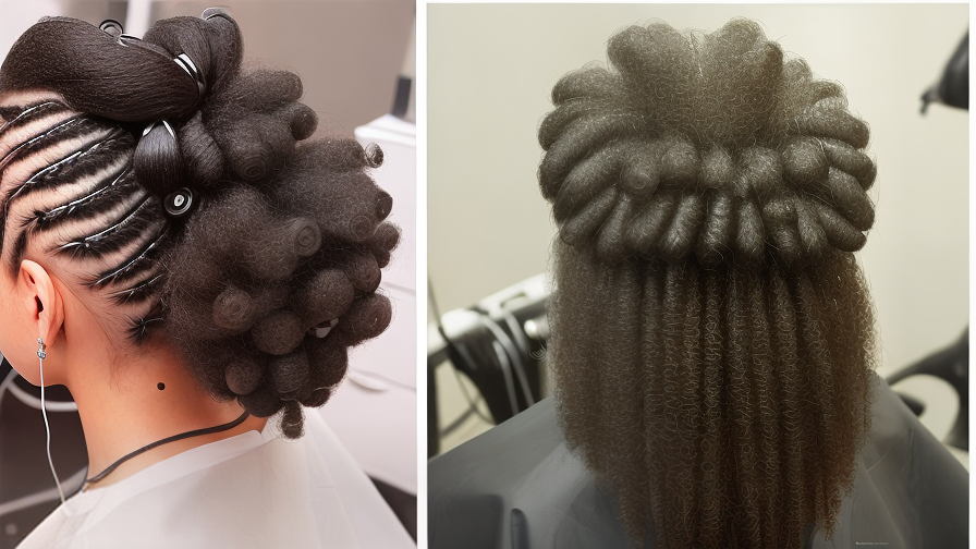 women's stock hair systems