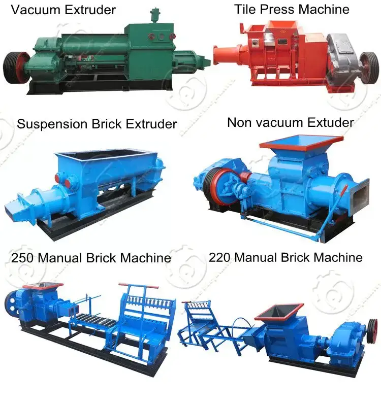 clay brick making machine