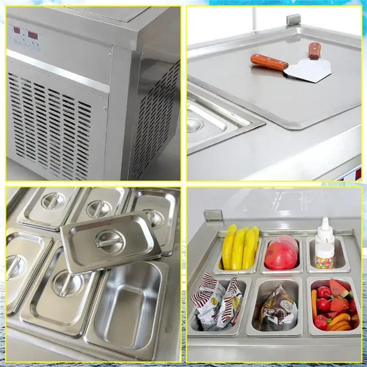Fried Ice Cream Machine