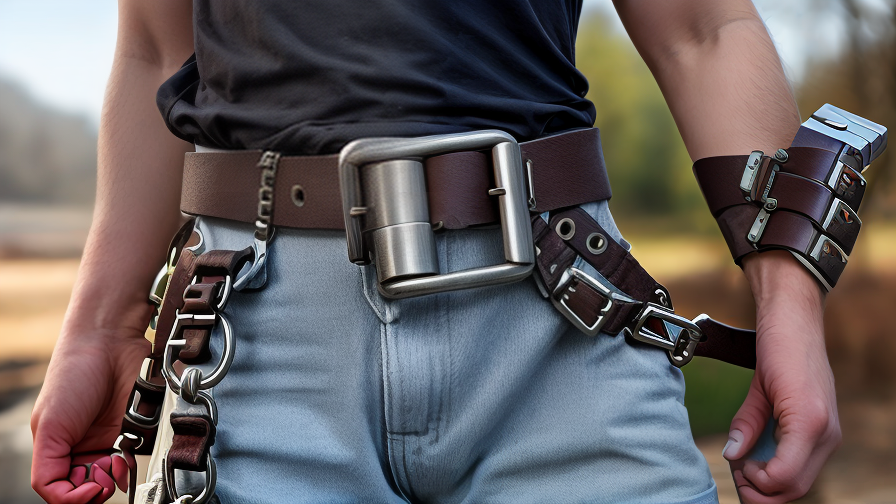 buckles and buttons