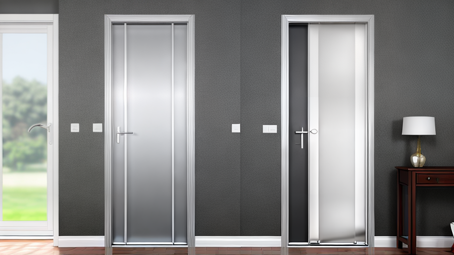 metallic door curtain