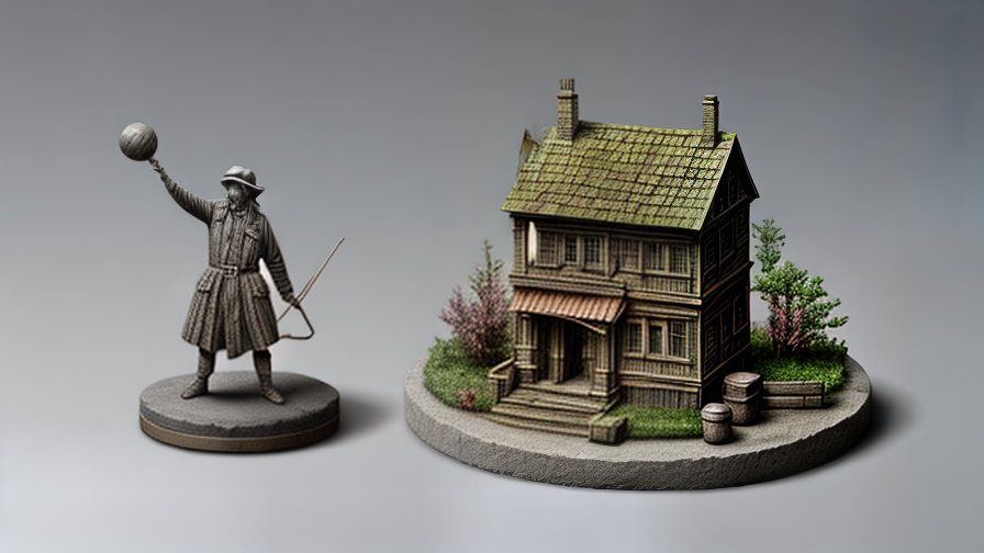 miniature sculpture