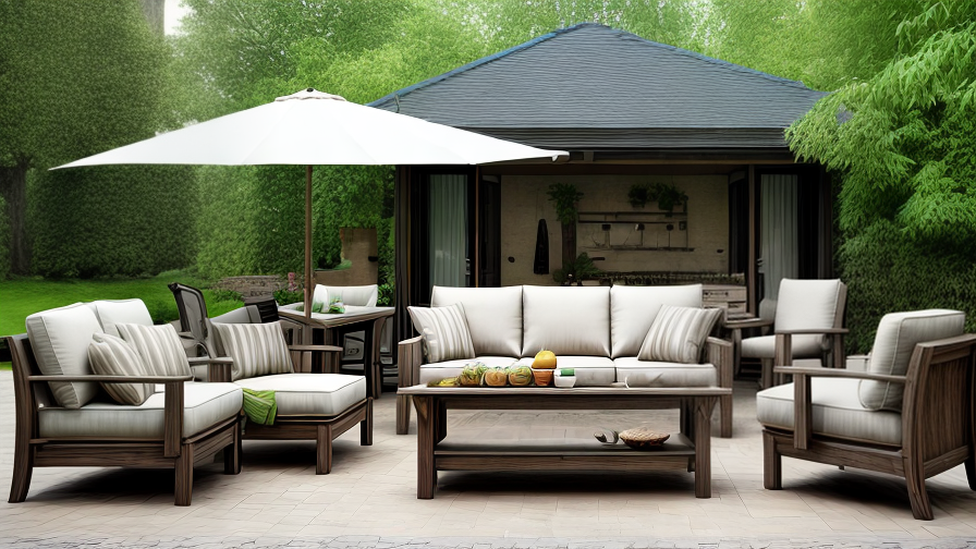 outdoor furniture cost