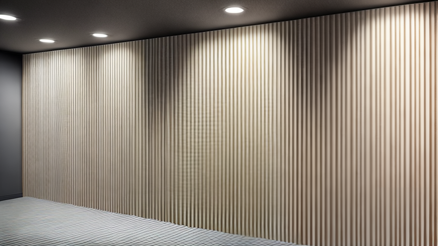 acoustic slat wall panel