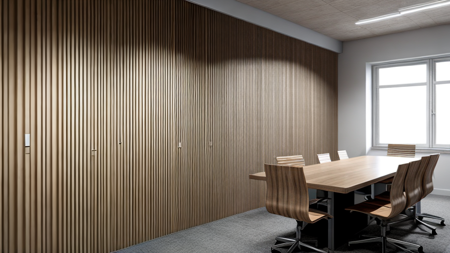 acoustic wood slat panels