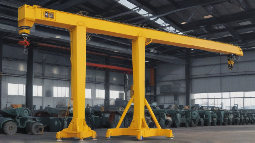 articulated jib crane