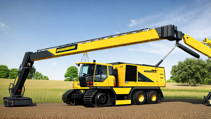 articulating crane