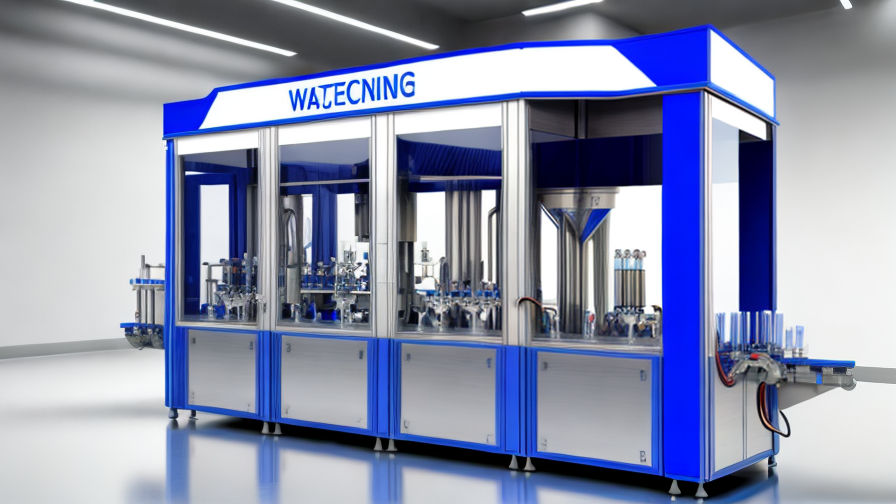 bottled water filling machine