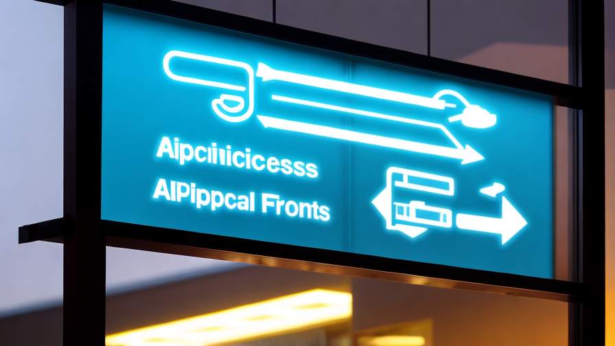 business lighted signs