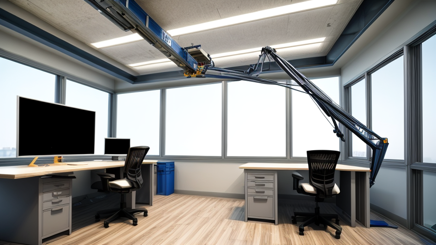 ceiling mounted workstation crane