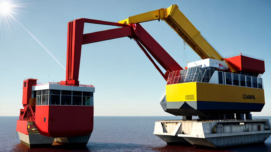 clamshell bucket crane