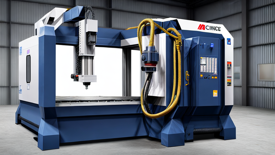 cnc vertical milling machine