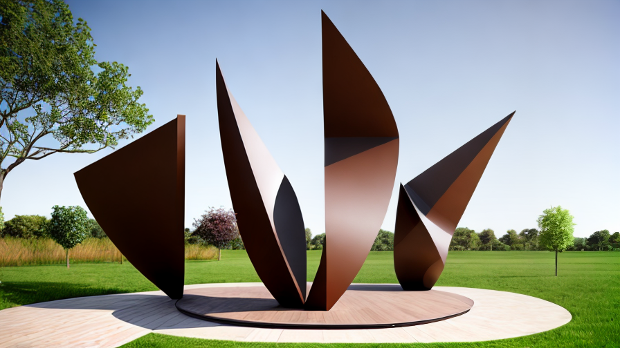 corten sculpture