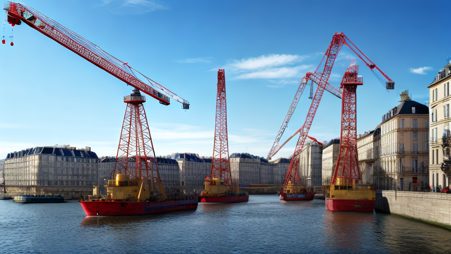 cranes in french