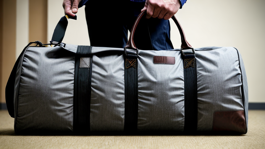 custom duffle bags
