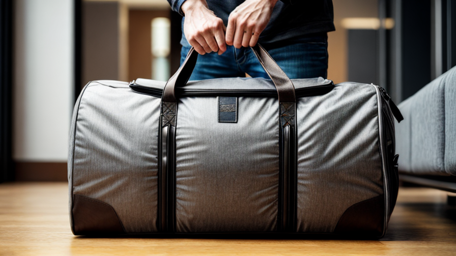 custom duffle bags