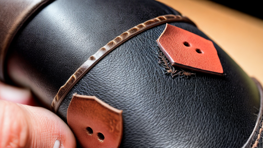 custom leather patch