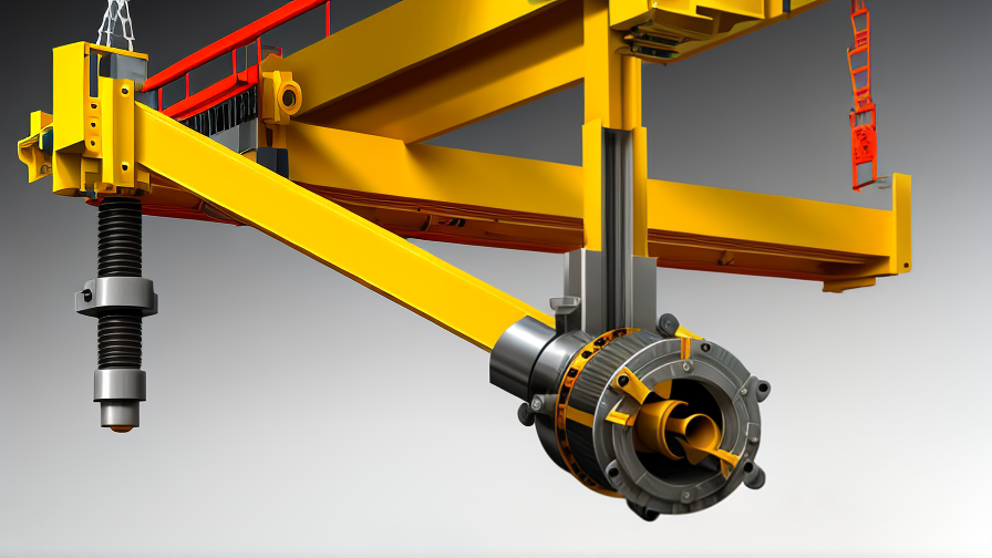 diagram overhead crane hoist parts