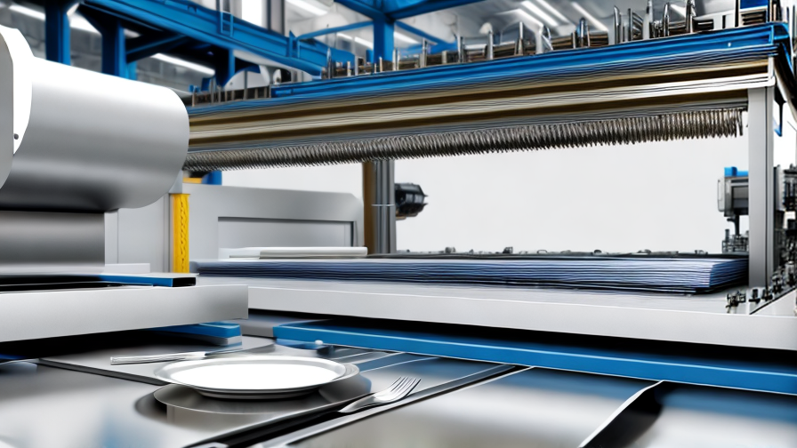 disposable plate making machine