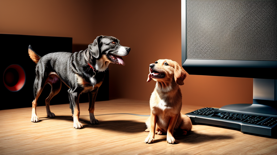 dog barking soundboard
