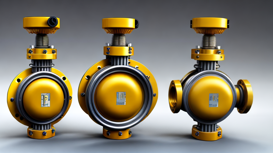 double flanged butterfly valves