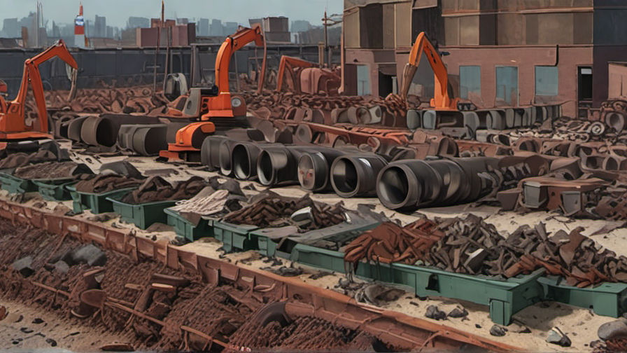 electromagnet scrap yard