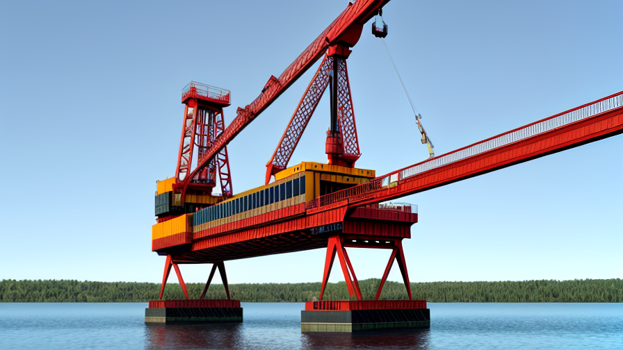 free standing bridge crane