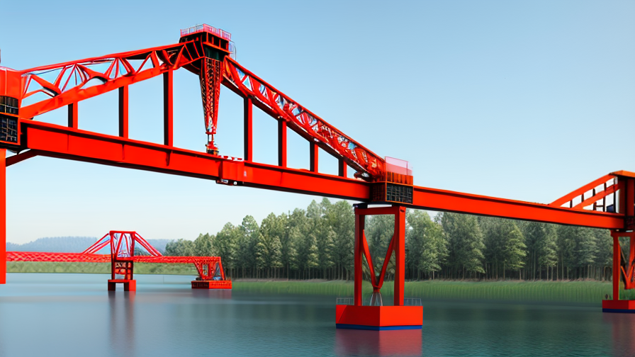 free standing bridge crane