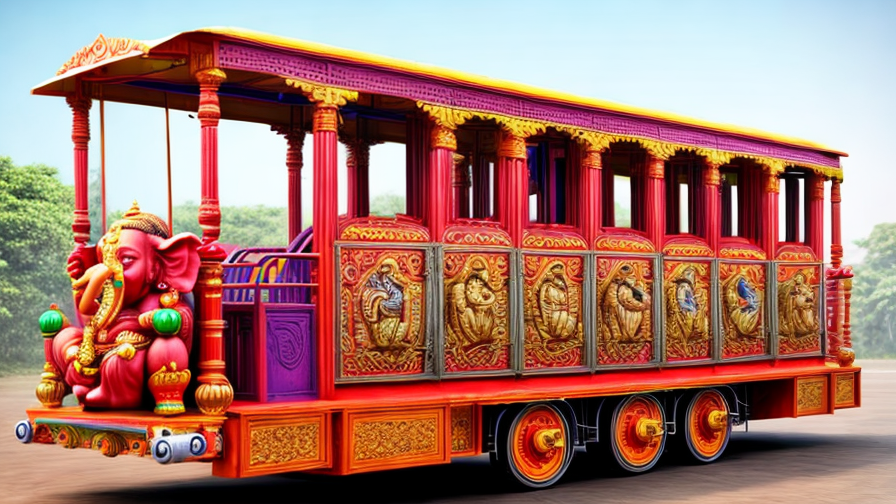 ganpati trolley on rent