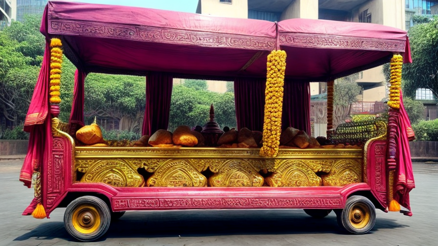 ganpati trolley on rent