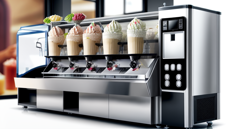 gelato machine commercial