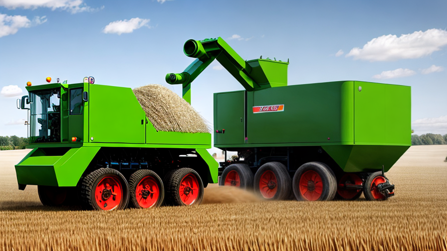 Hay pellet machine