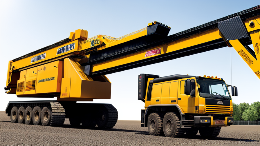 heavy duty crane